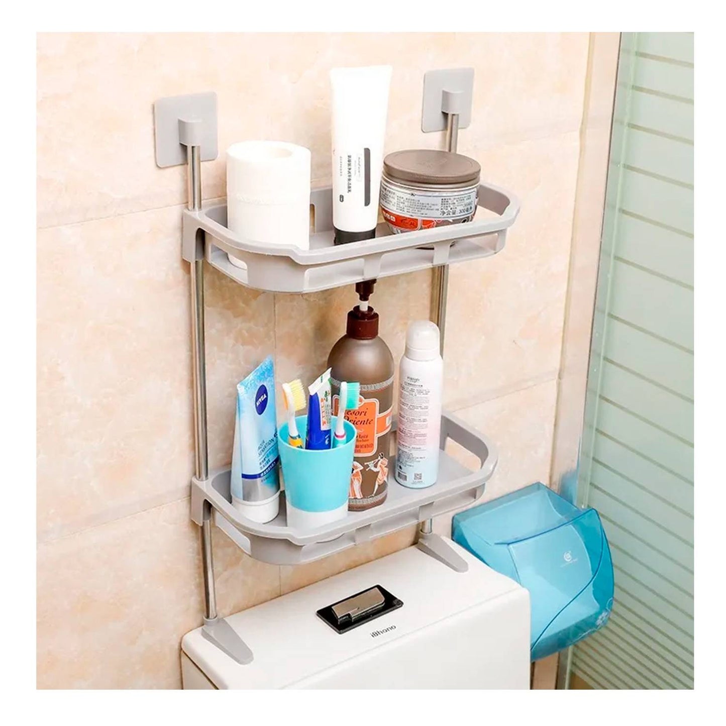 Estante Organizador de Dos Niveles Para Productos de Baño.  ¡¡¡ENVIO GRATIS!!!