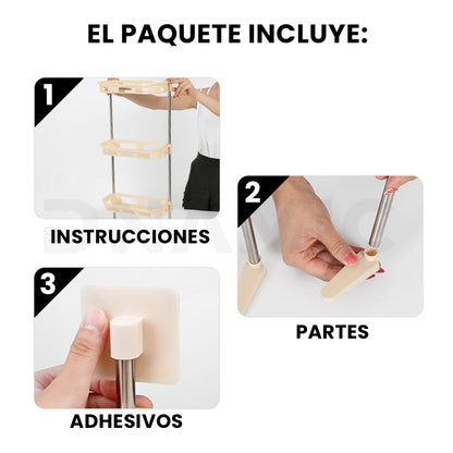 Estante Organizador de Tres Niveles para Productos de Baño.  ¡¡¡ENVIO GRATIS!!!